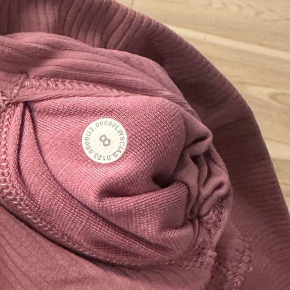 Lululemon Women’s Align Ribbed High-Rise Crop Leggings Tights 23" - Picture 6 of 9